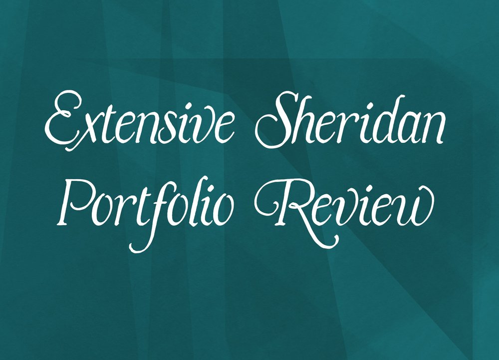 Extensive Sheridan Portfolio Review