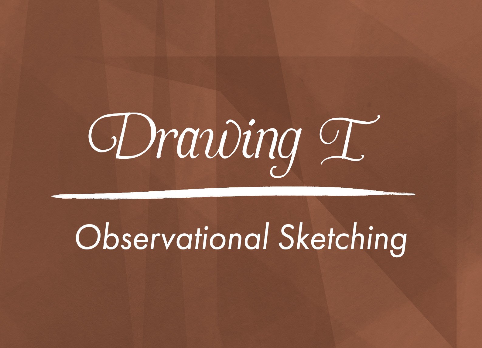 Drawing I - Observational Sketching Class Thumbnail.jpg