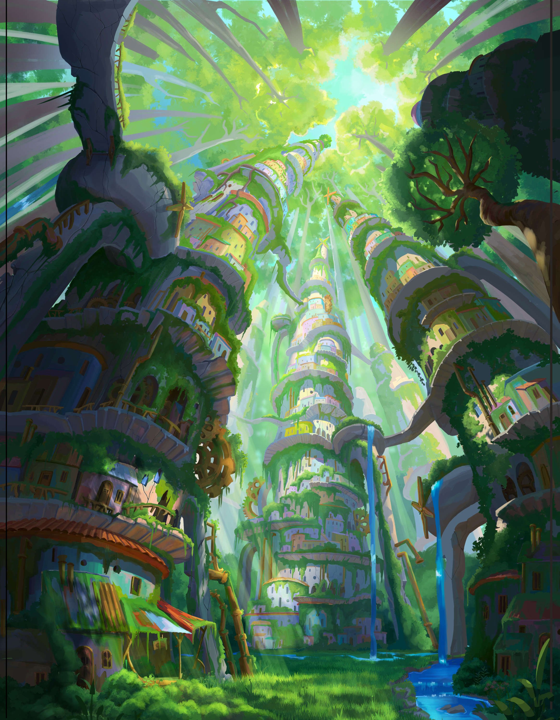 Mahi - background pan for animation in jungle village.jpg