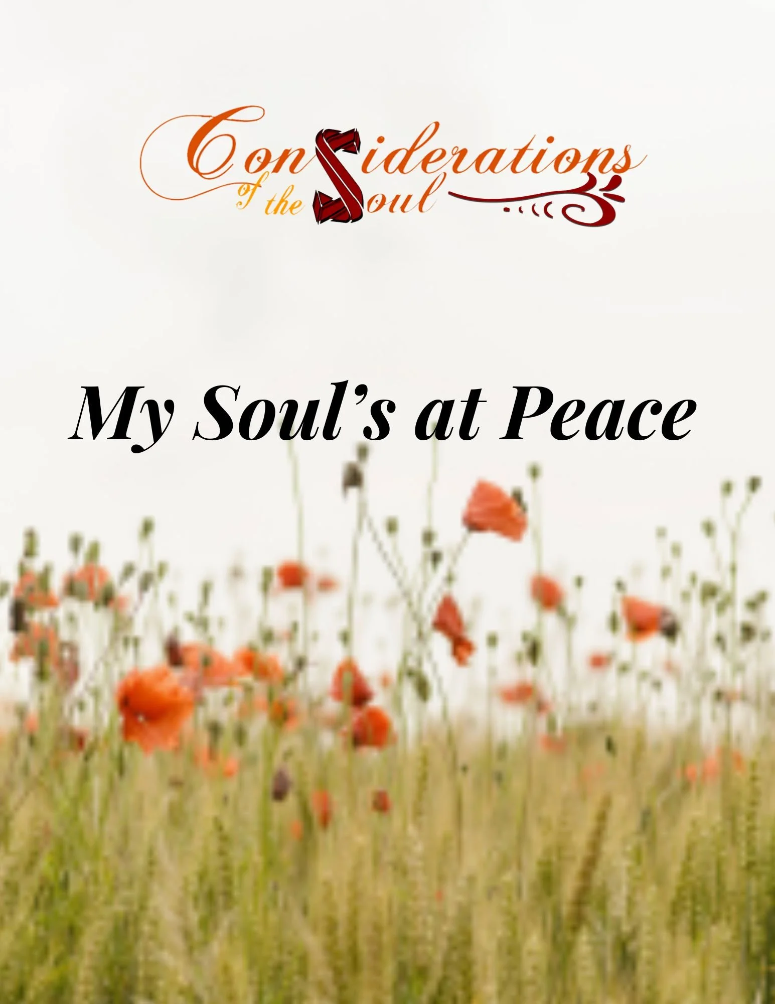 16 Chapter ~ My Soul is at Peace