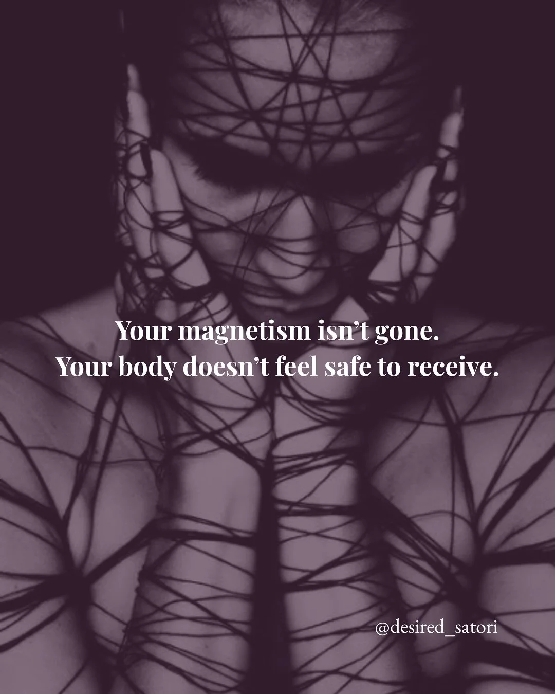 Magnetism is not confidence.
It is not branding.
It is not performance.

Magnetism is the body&rsquo;s willingness to be seen without bracing.

This is why embodiment work changes wealth.
This is why nervous system regulation changes business.
This i