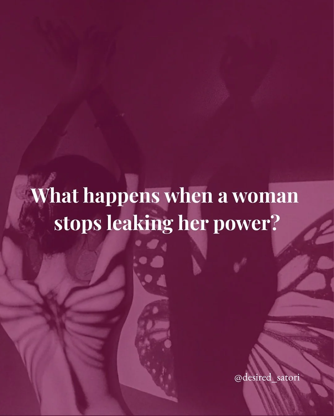 Power isn&rsquo;t something you add on top of a fractured life.

It&rsquo;s what happens when the fragments come back into union.

When your nervous system stabilises.
When your inner masculine stops forcing.
When your feminine no longer has to prote