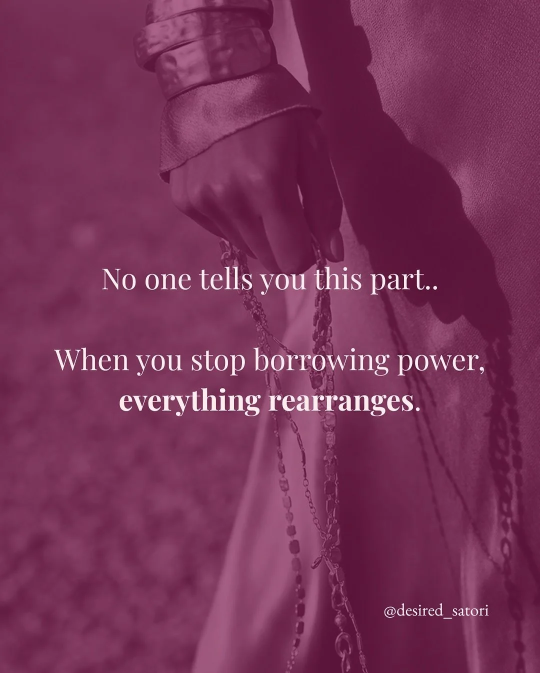 I know you&rsquo;ve reached that point in which consuming more information doesn&rsquo;t help.

You&rsquo;ve learned enough.
You&rsquo;ve tried enough.
You&rsquo;ve seen enough to know when something isn&rsquo;t yours.

What&rsquo;s missing is a stra