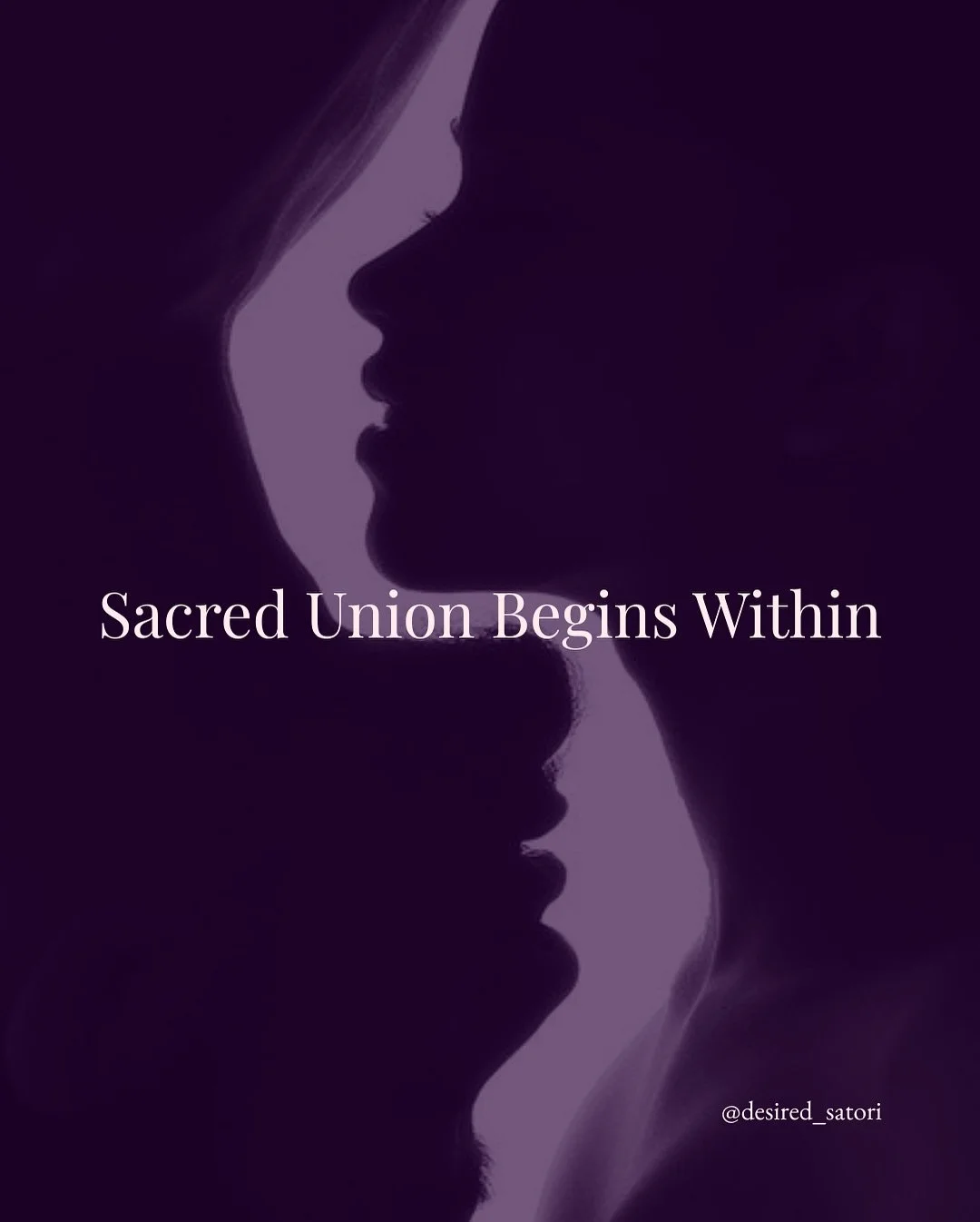 The path to Sacred Union is inevitable for the Alchemical Creatrix.

It is the path of inner sanctification first, so that a manifested union becomes a conscious creation, not a karmic replay.

Sacred Union cannot be forced, you must create sacred sp