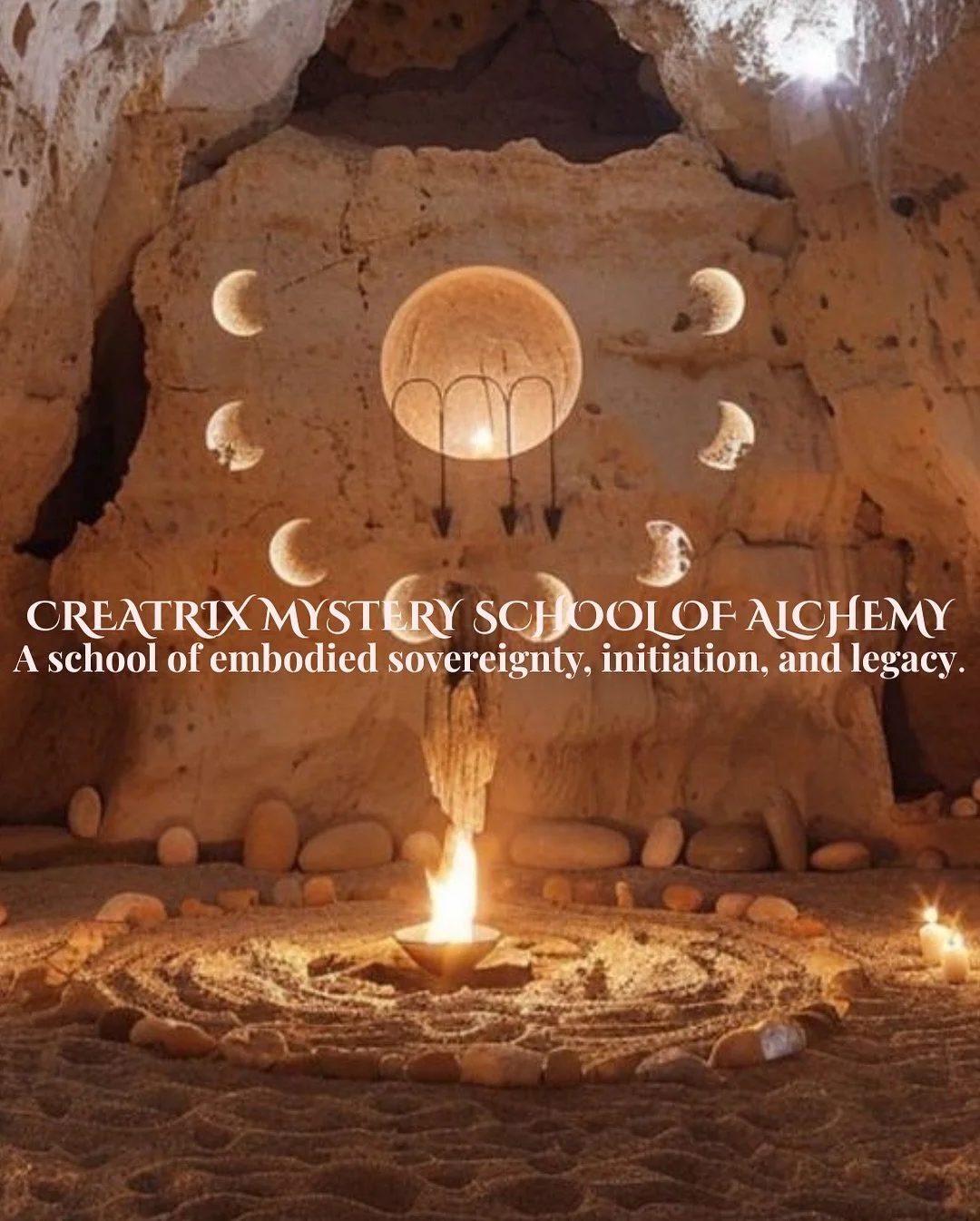 This school does not convince.
It holds.

If you feel it, you&rsquo;ve already enrolled.

&mdash;

#creatrixmysteryschoolofalchemy #mysteryschool #embodiedsovereignty #initiationnothealing #sacredleadership