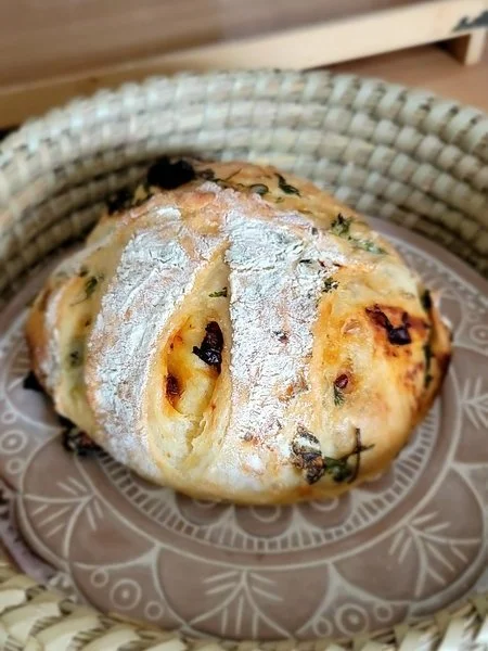 Rosemary and olive artisan bread