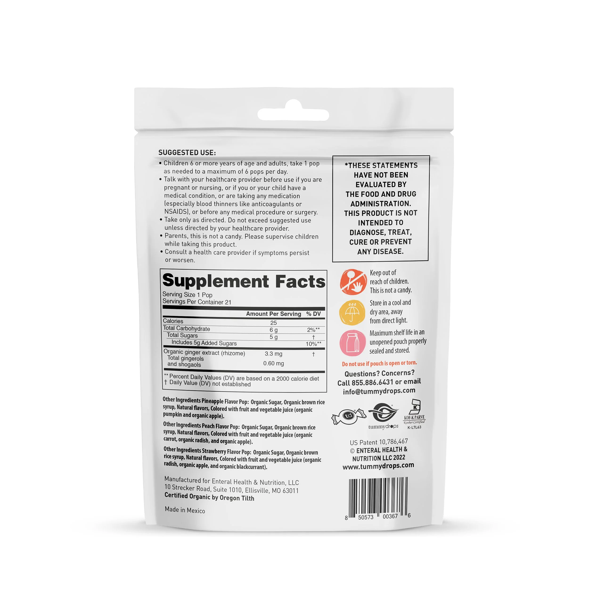 Shop natural ginger tummydrops — TummydropsKeep Tummies Happy!