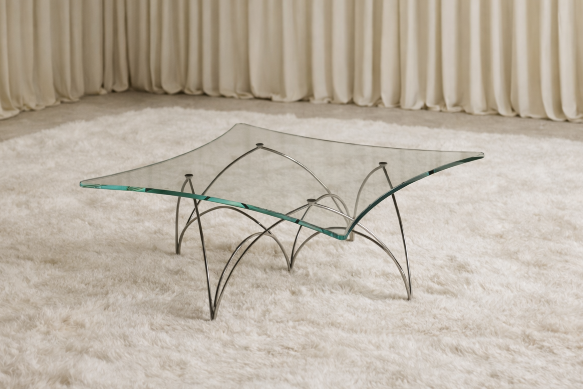 Arch Coffee Table - Clear