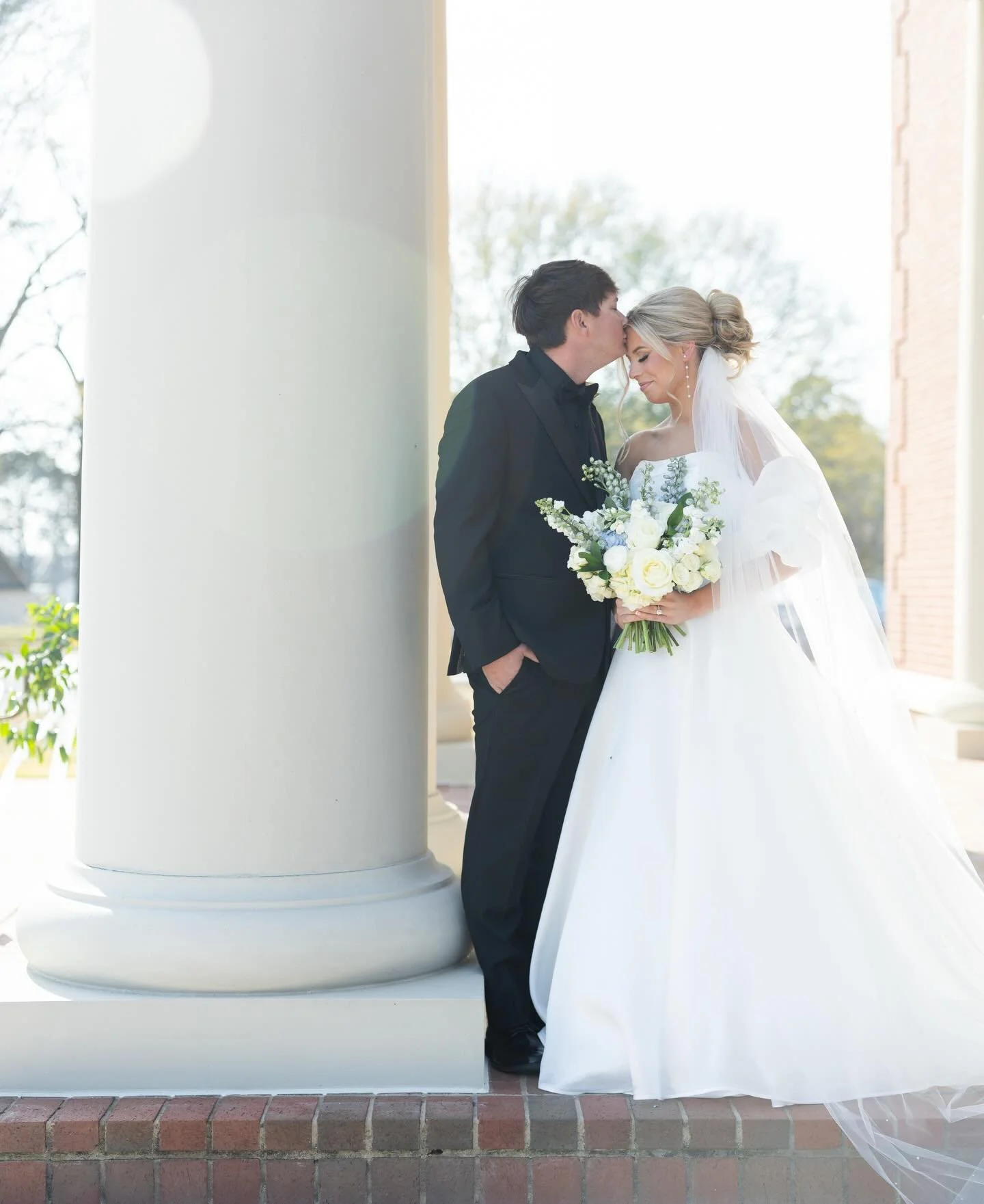 Mr. + Mrs. Fitzsimmons! 

Way overdue sharing Abbie + Drew! Abbie honored her home church&rsquo;s Christmas decorations and added all the blue for the perfect touch to make her Christmas wedding dream happen. It was just gorgeous! 

We all couldn&rsq