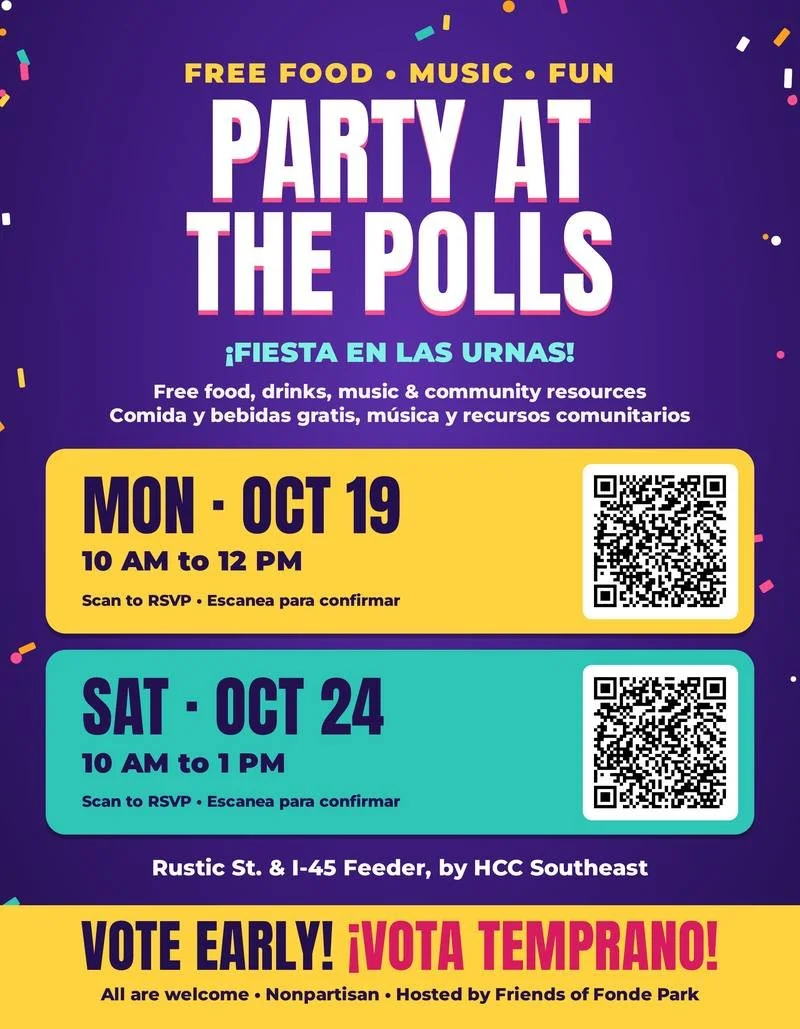 Party at the Polls / Fiesta en las Urnas