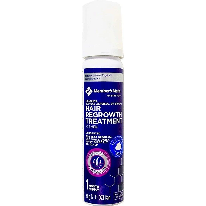 MEMBERS MARK 5% MINOXIDIL FOAM - 1 MONTH SUPPLY