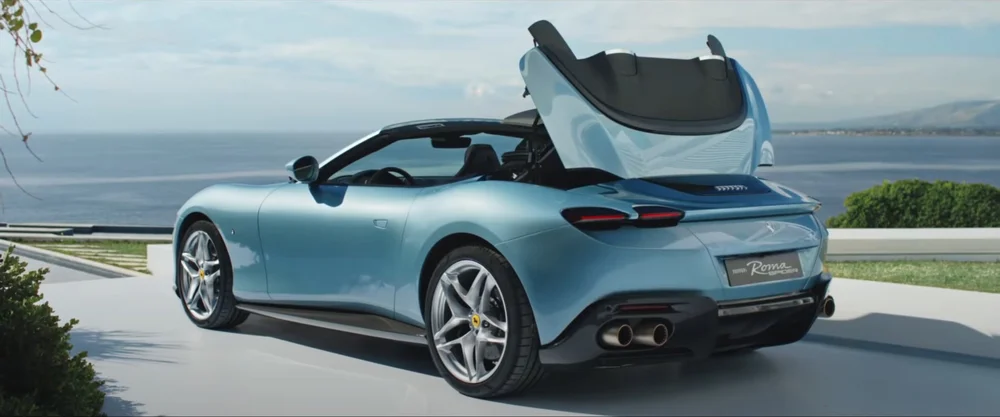 Ferrari Roma launch, Tim Boydell DOP