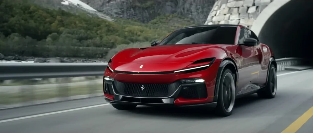 Ferrari Purosangue, Norway, Tim Boydell DOP