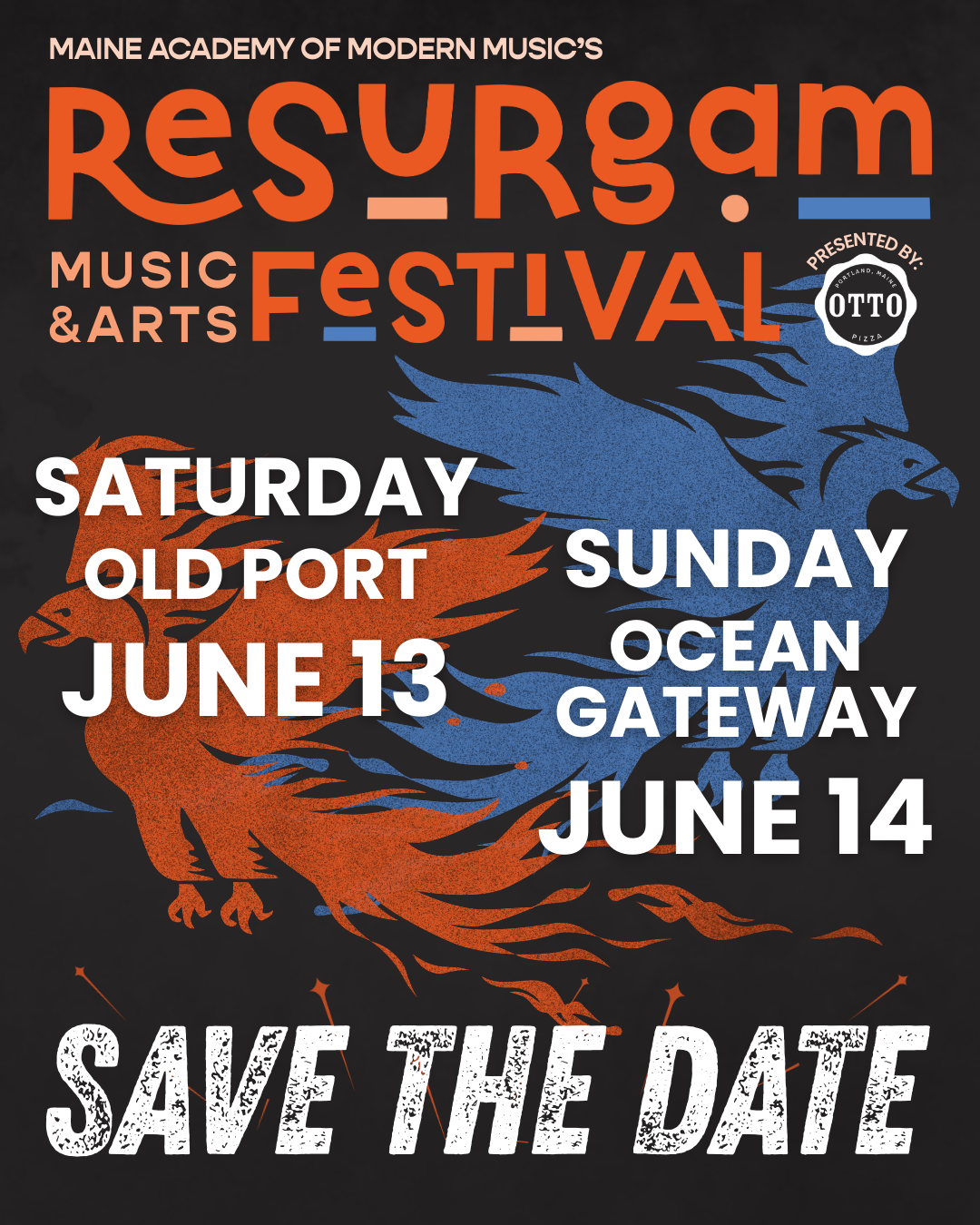 March 17, 2026  |  2026 Resurgam Festival Announced!

