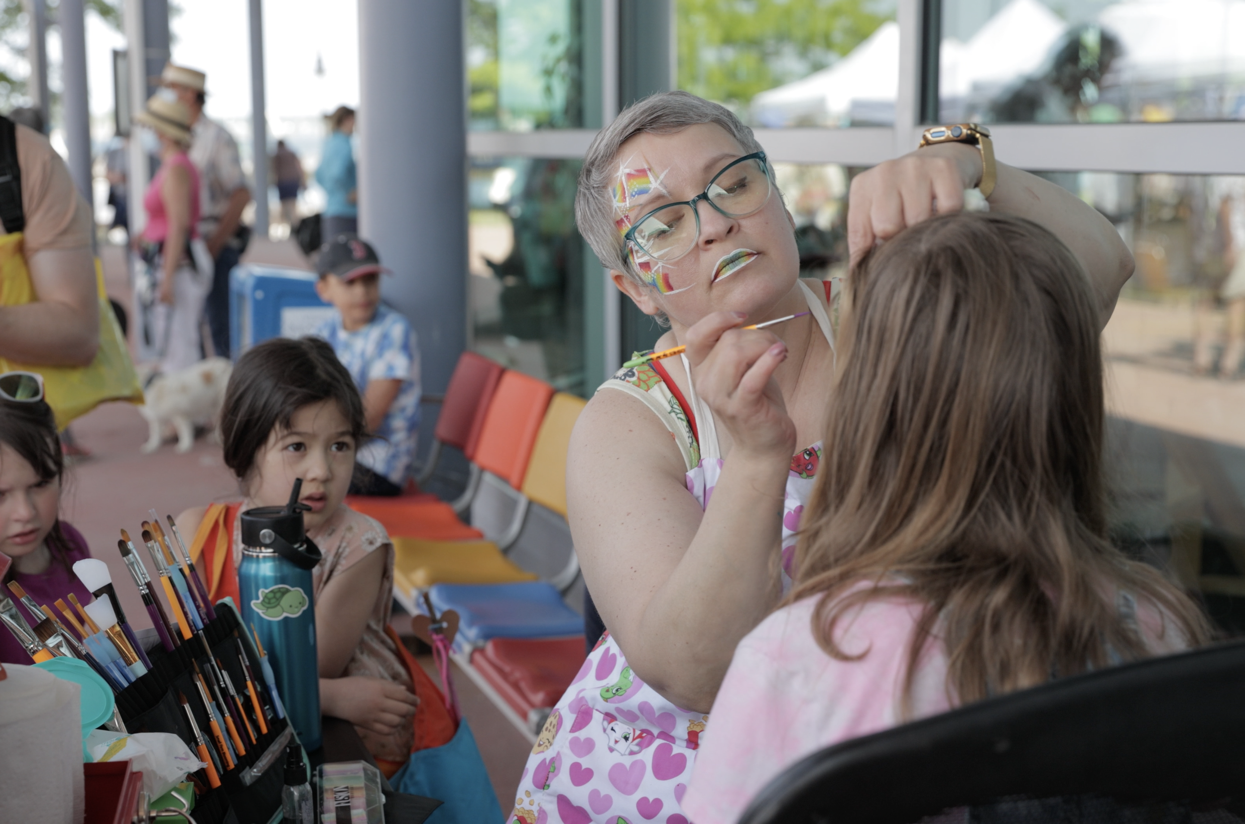 June 9, 2024  |  Portland’s Resurgam Festival features music, art, face-painting and light rain to kick things off