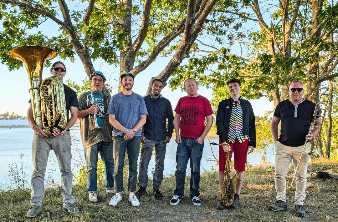 RAGING BRASS: Raging Brass is a 7-piece Afro-Caribbean ensemble from Southern Maine. They are a brass-roots dance band following the musical migration from West Africa to Cuba, Jamaica, and Brazil with the spirit of New Orleans. This eclectic group w