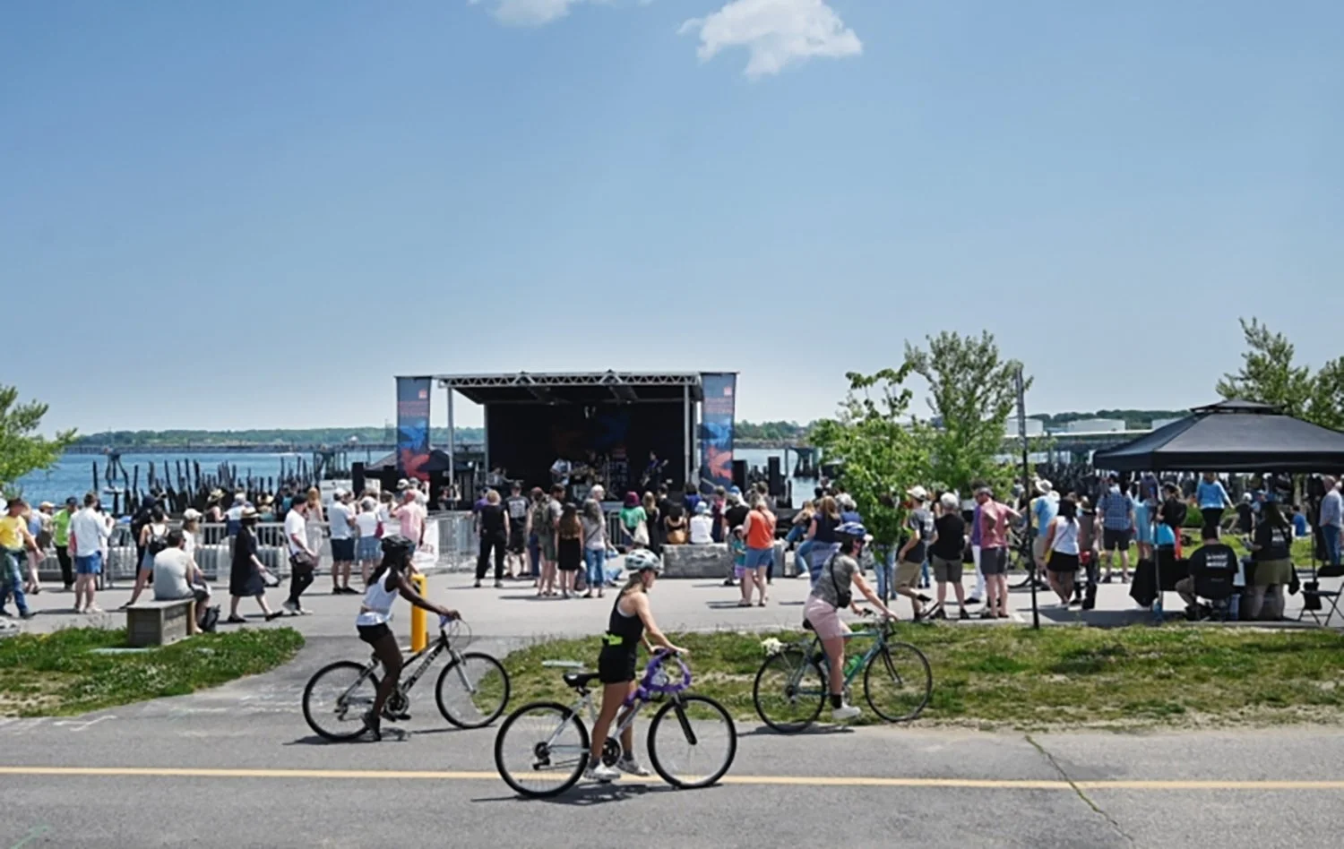 June 11, 2023  |  Live music, parade and ideal weather draw thousands to waterfront festival in Portland