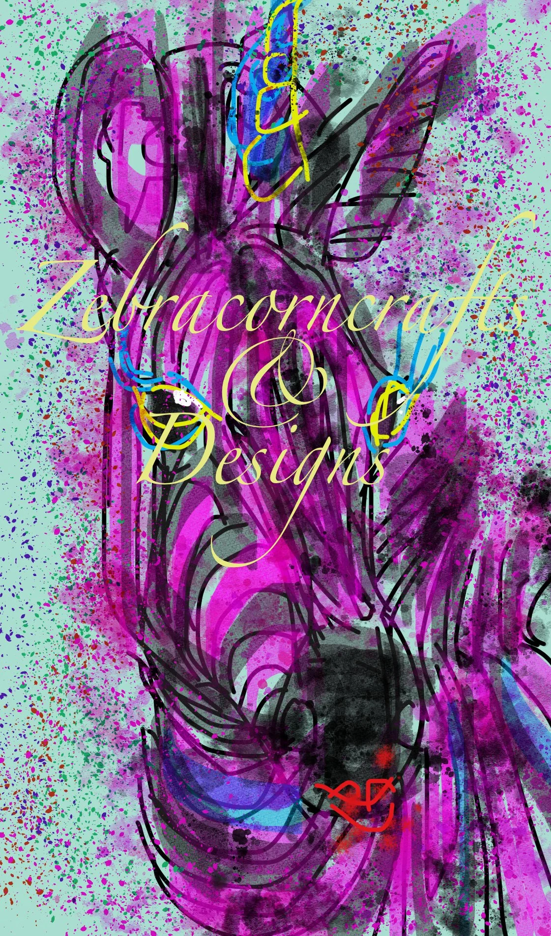 Zebracornartandesigns