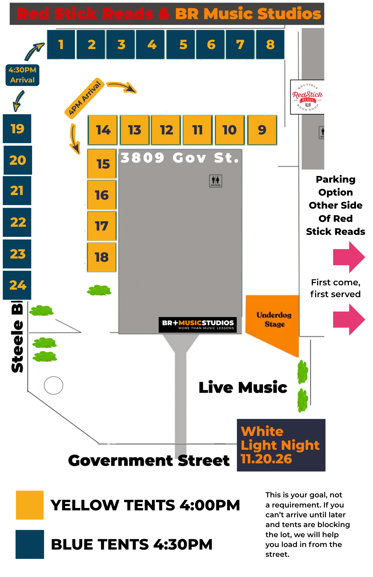 White Light Night 2026 Vendor Registration
