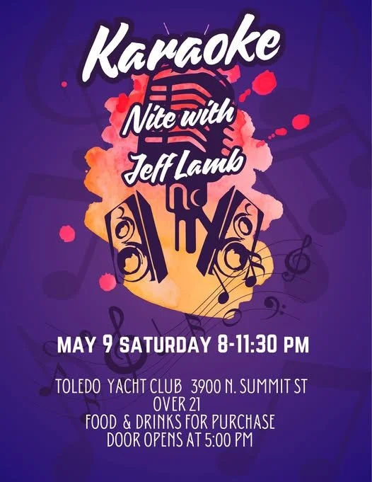 Karaoke Night Staring DJ Jeff Lamb!