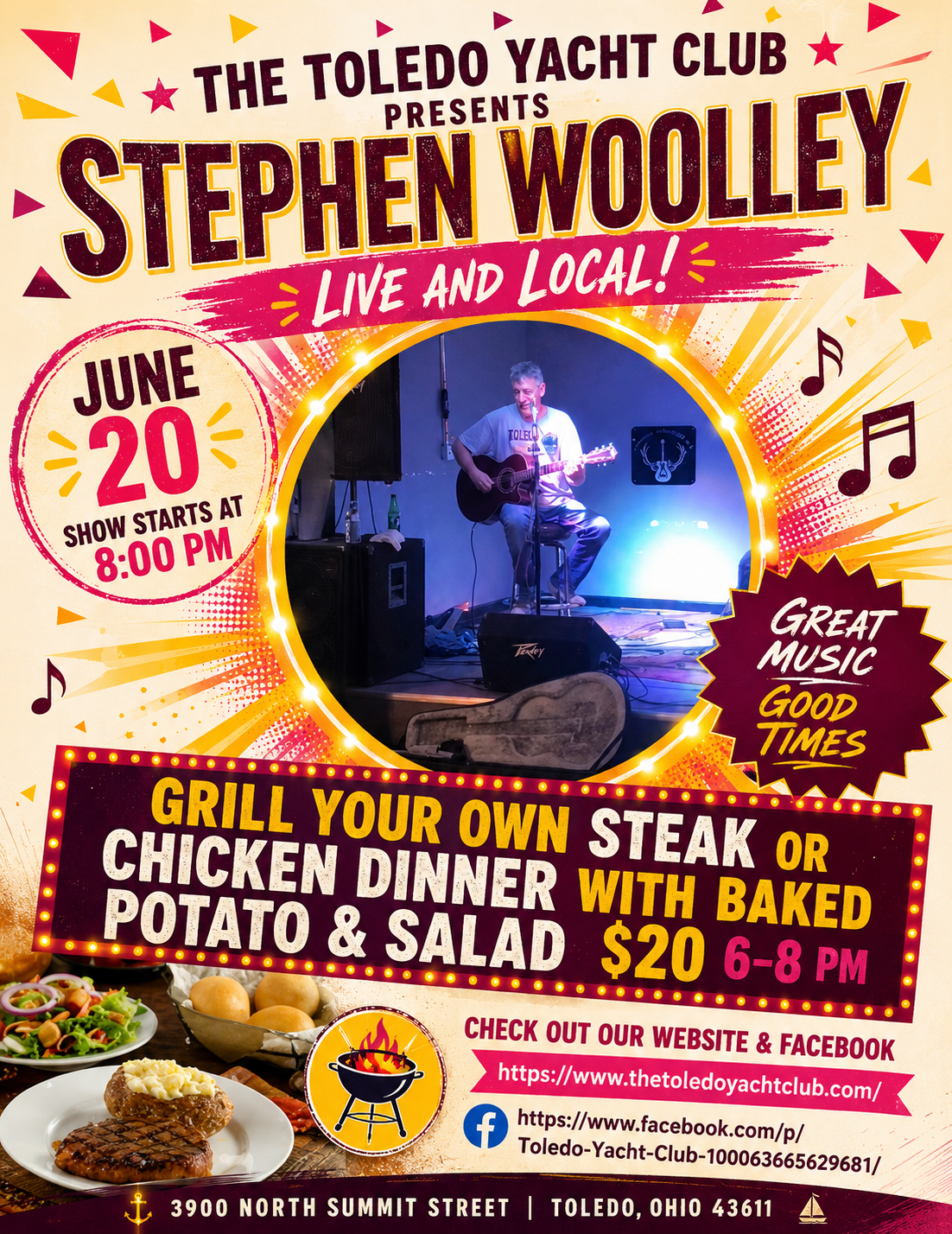 Stephen Woolley Live & Local
