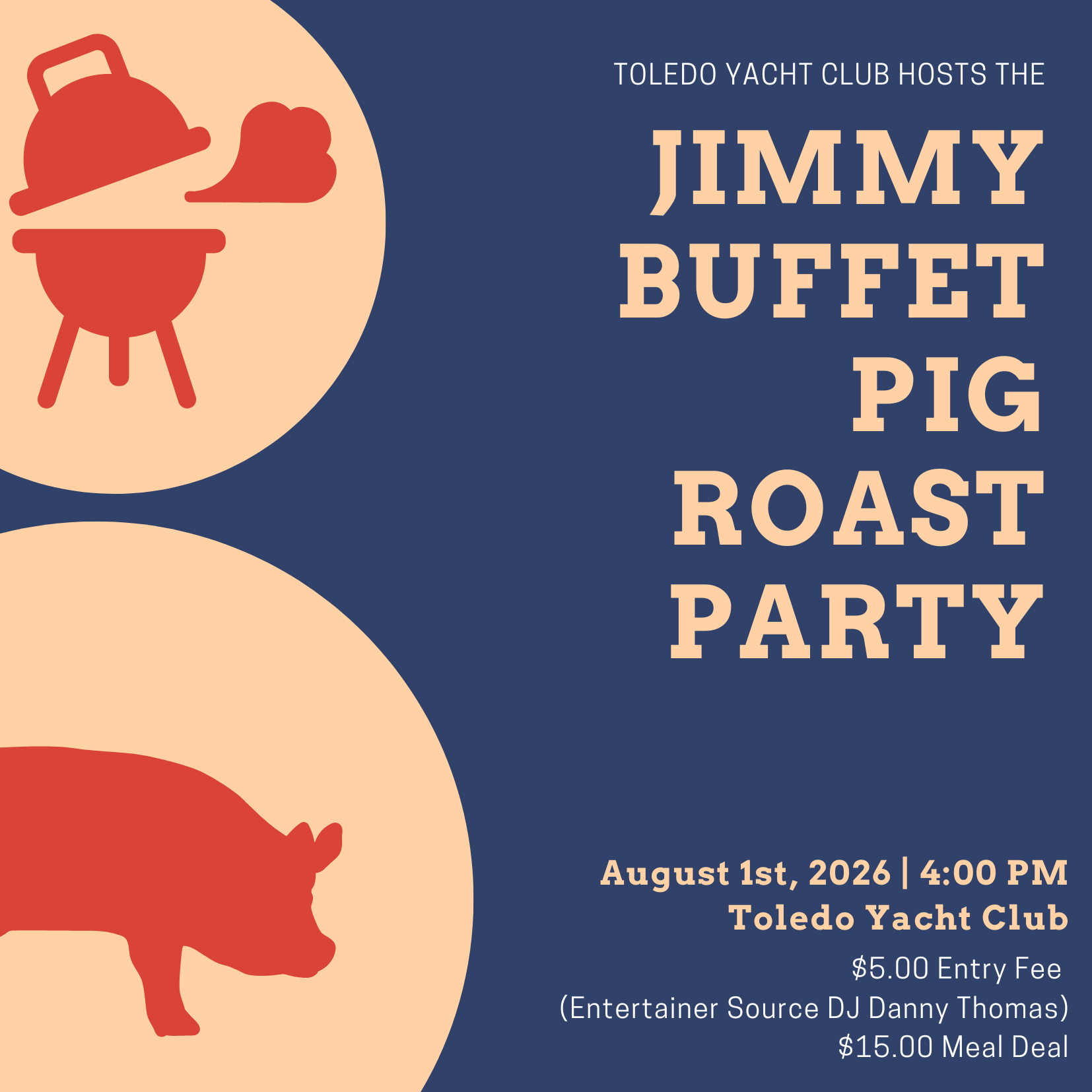 Jimmy Buffet Pig Roast
