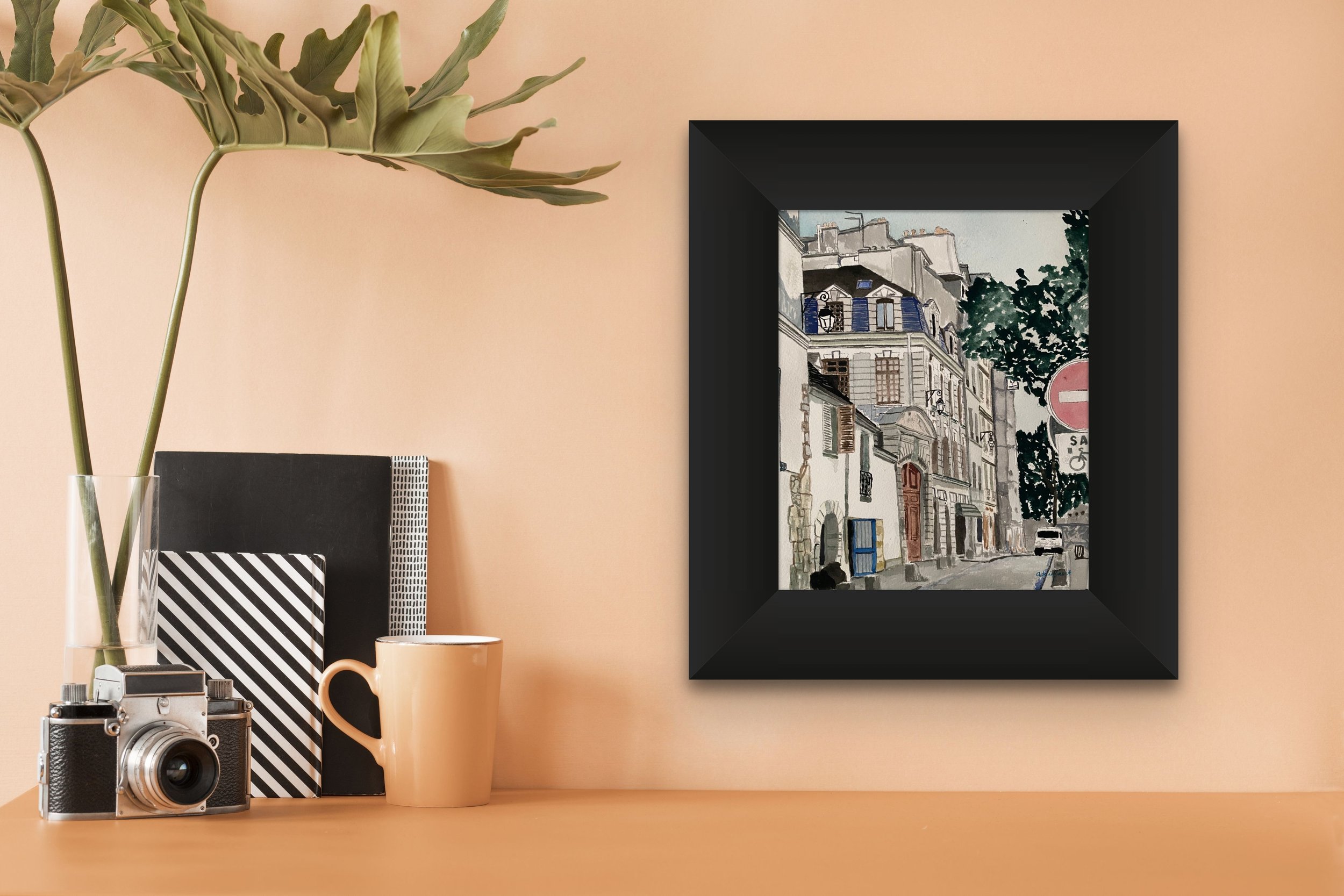 Parisian Street with plant.jpg