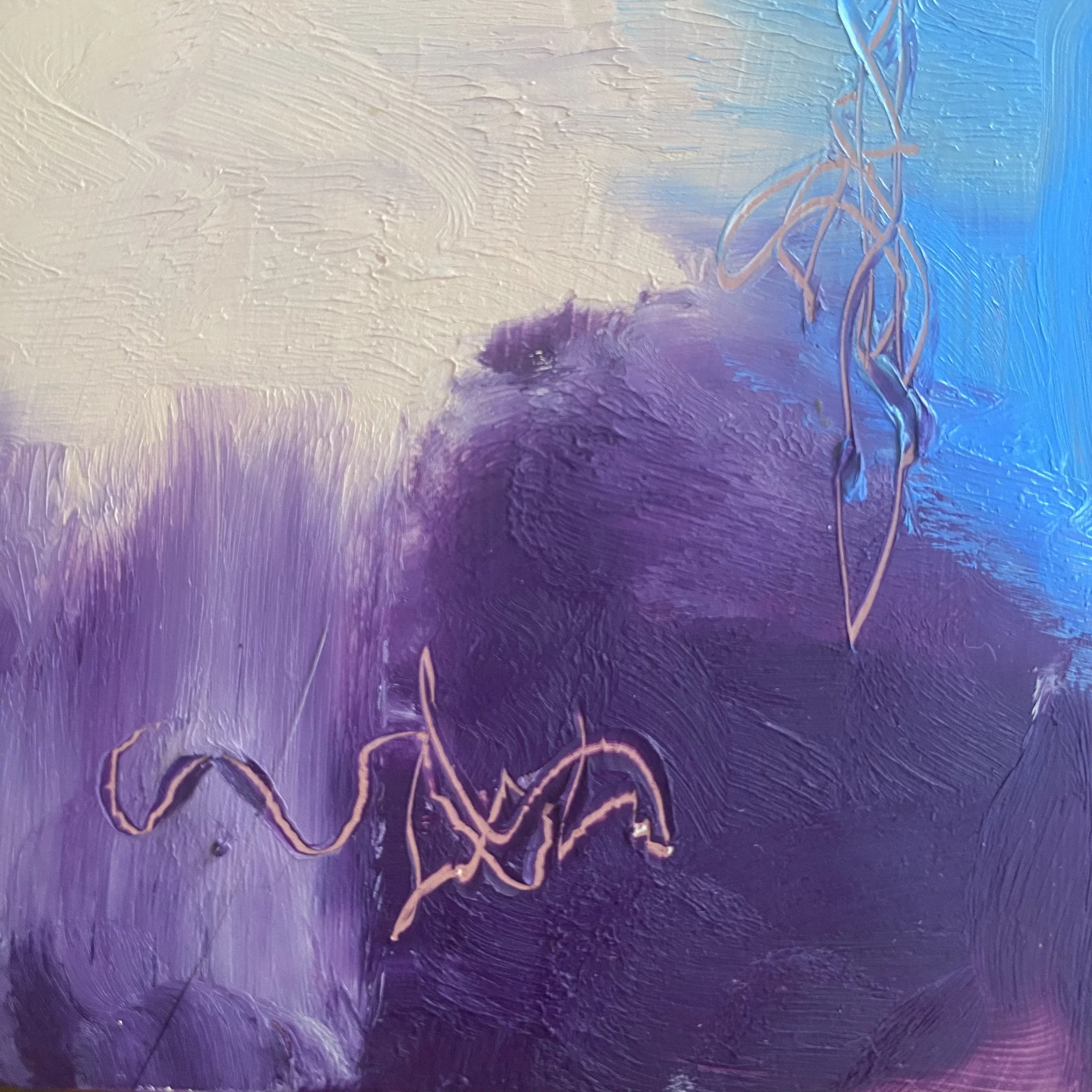Prayers for Creatives No. 7 | 3x3 | Original Abstract Art