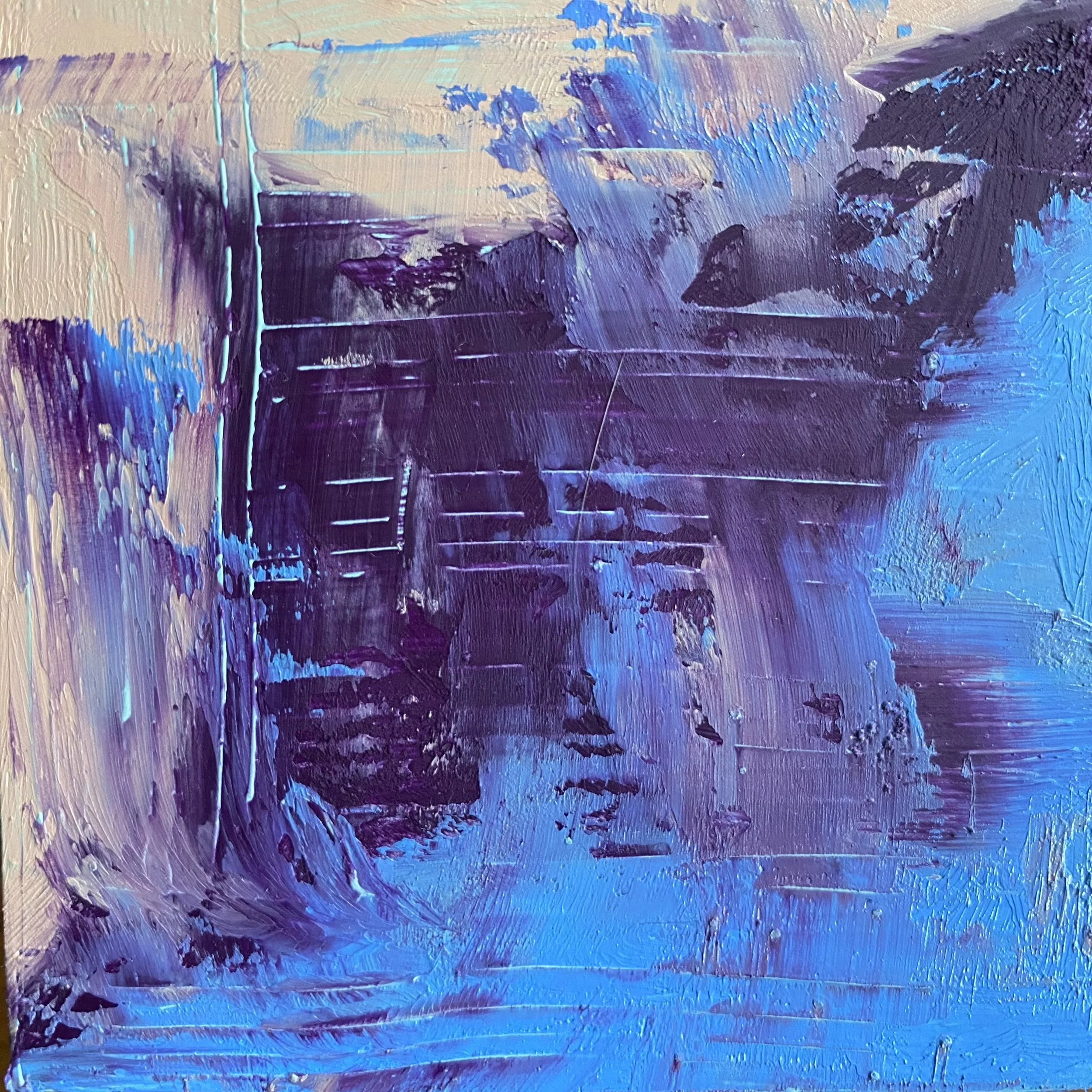 Prayers for Creatives No. 27 | 3x3 | Original Abstract Art