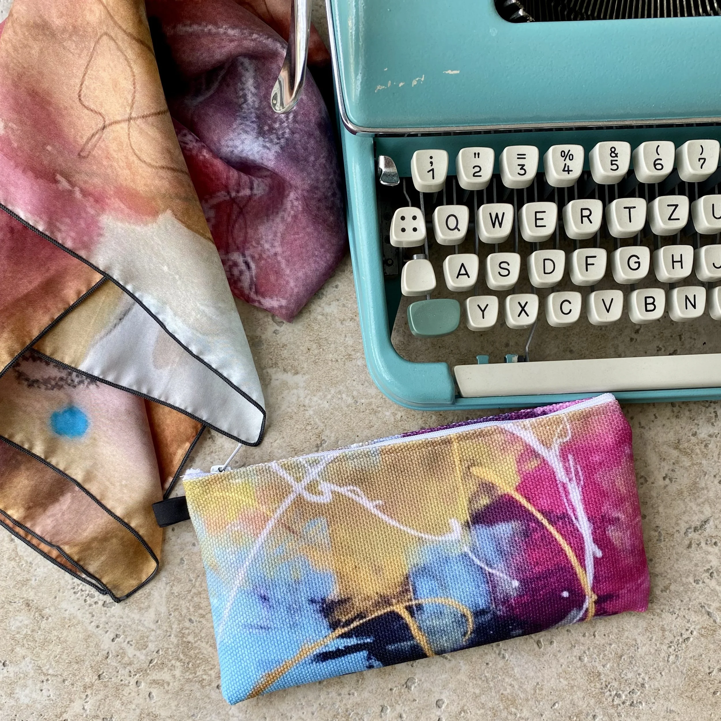 Ripples of Delight Pencil Pouch with Scarf Back 1.jpg