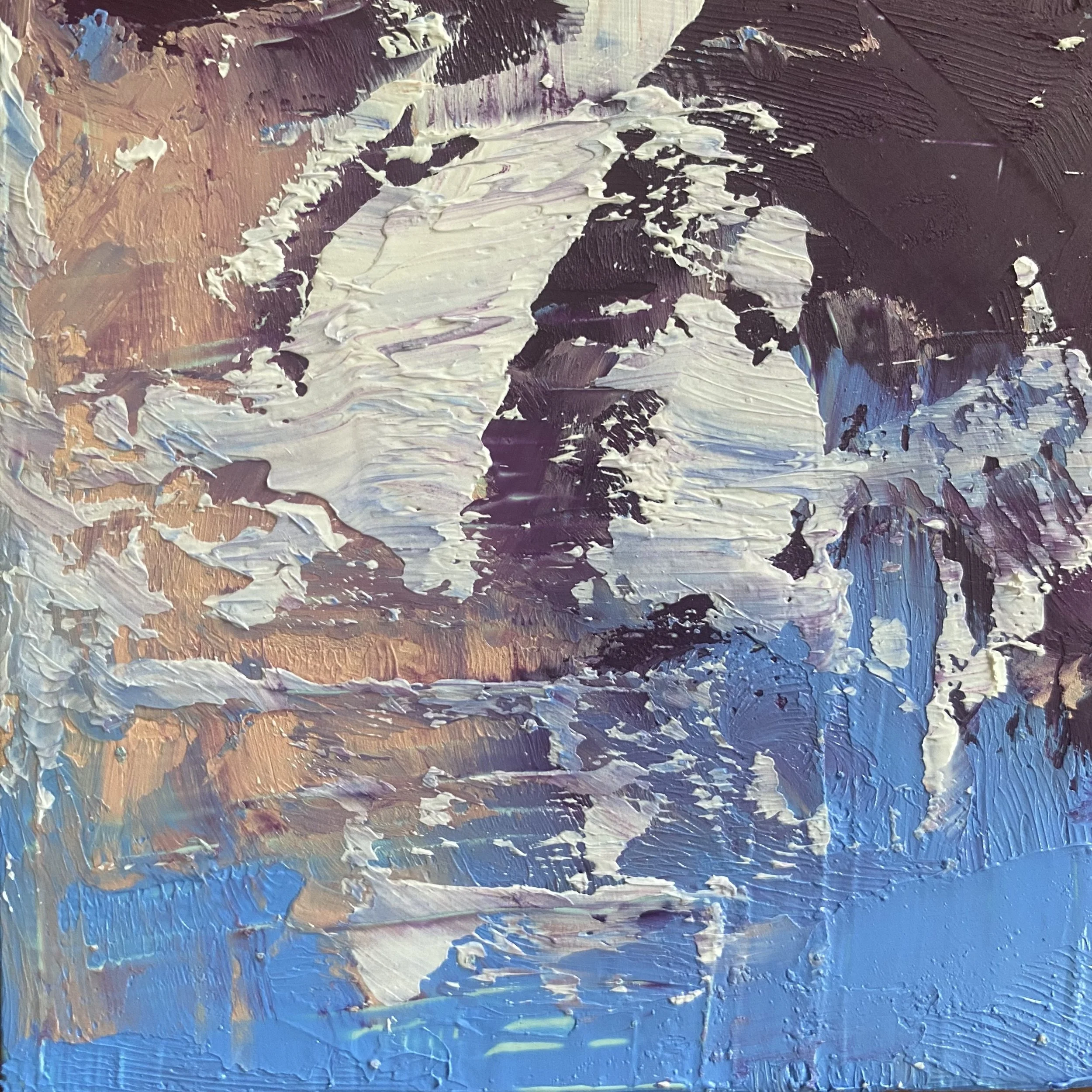 Prayers for Creatives No. 19 | 3x3 | Original Abstract Art