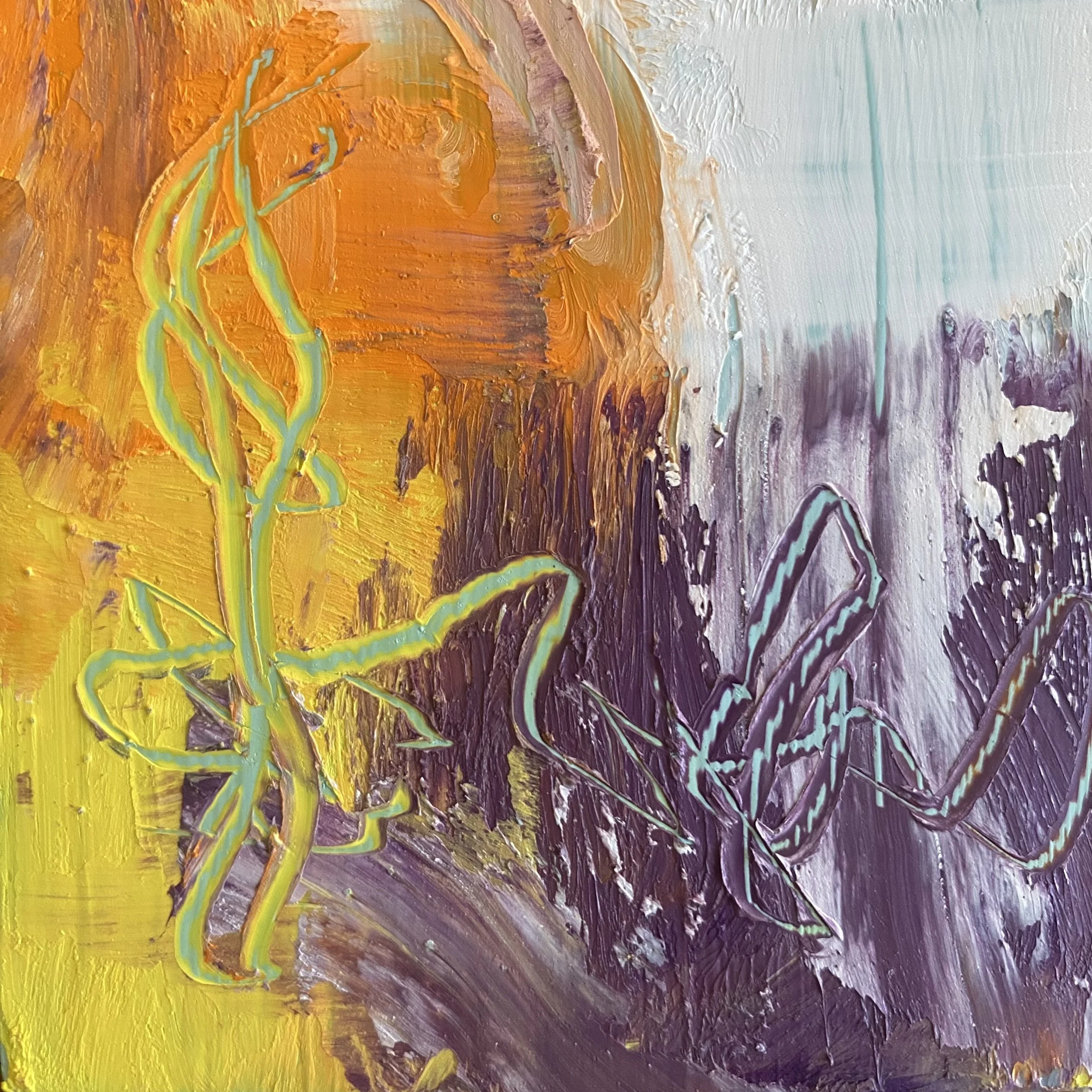 Prayers for Creatives No. 41 | 3x3 | Original Abstract Art