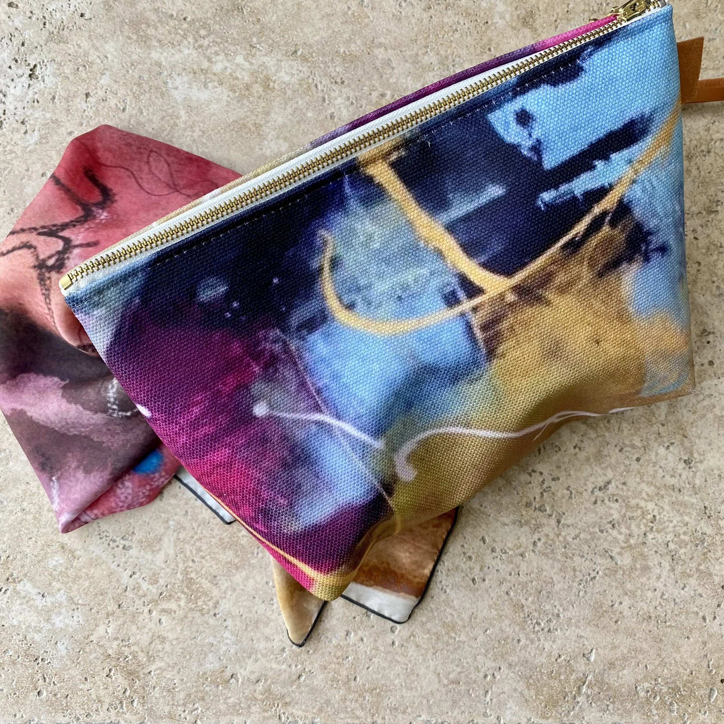 Ripples of Delight Zip and Scarf Back view 1.jpg