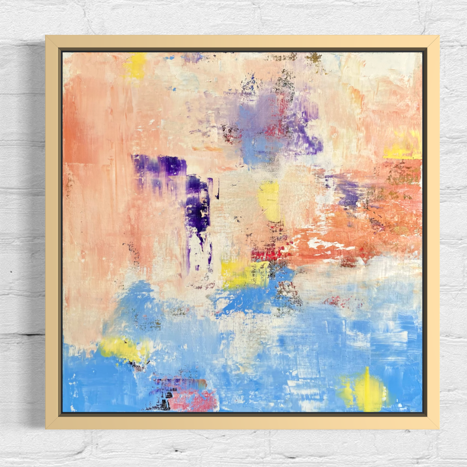 The Child’s Amulet 20x20 Mixed Media Original