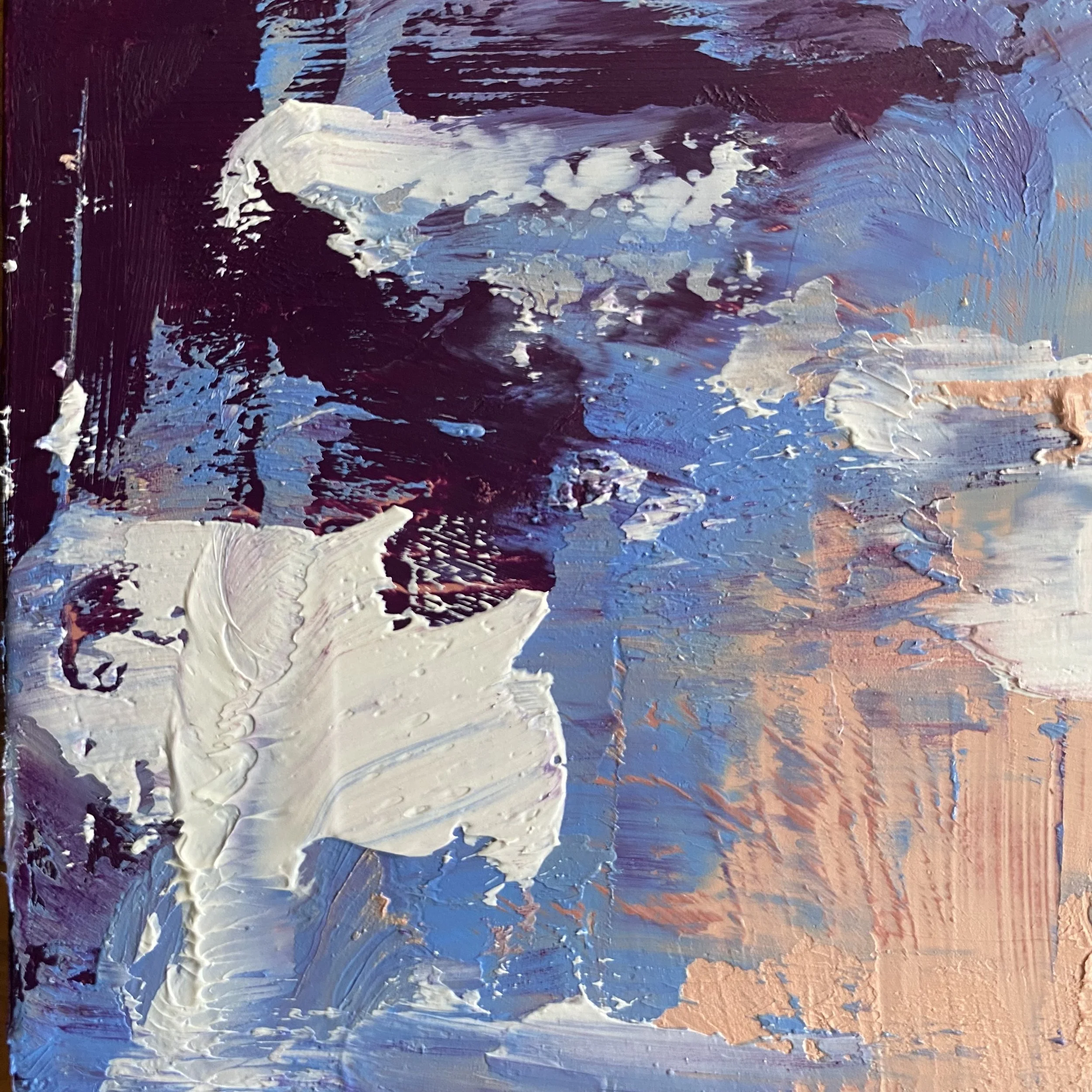 Prayers for Creatives No. 21 | 3x3 | Original Abstract Art