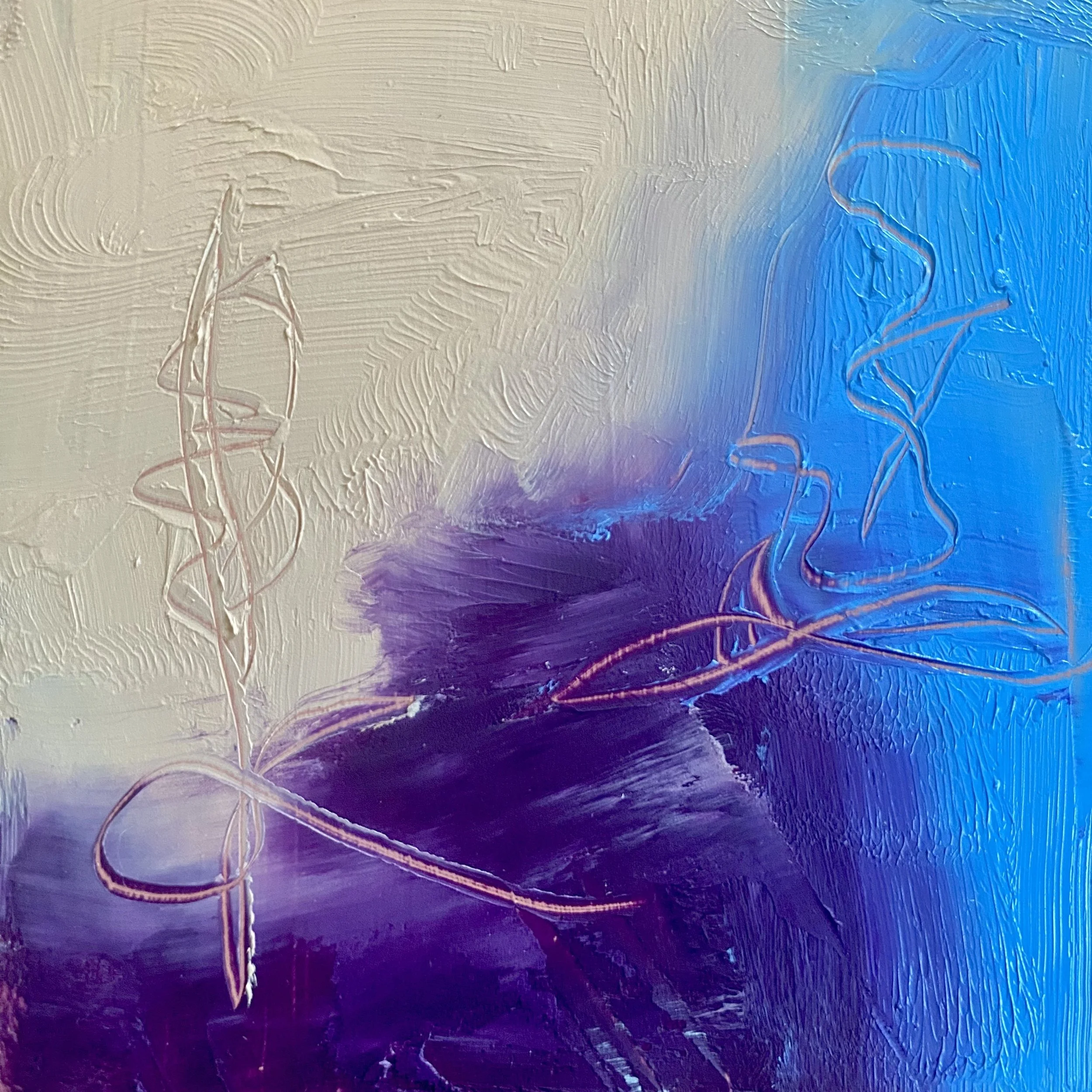 Prayers for Creatives No. 5 | 3x3 | Original Abstract Art
