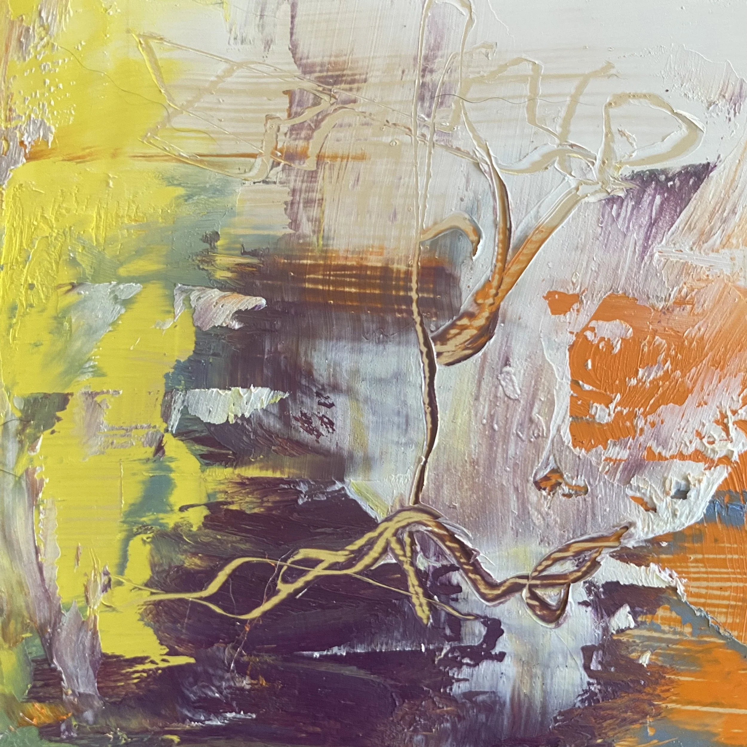 Prayers for Creatives No. 31 | 3x3 | Original Abstract Art