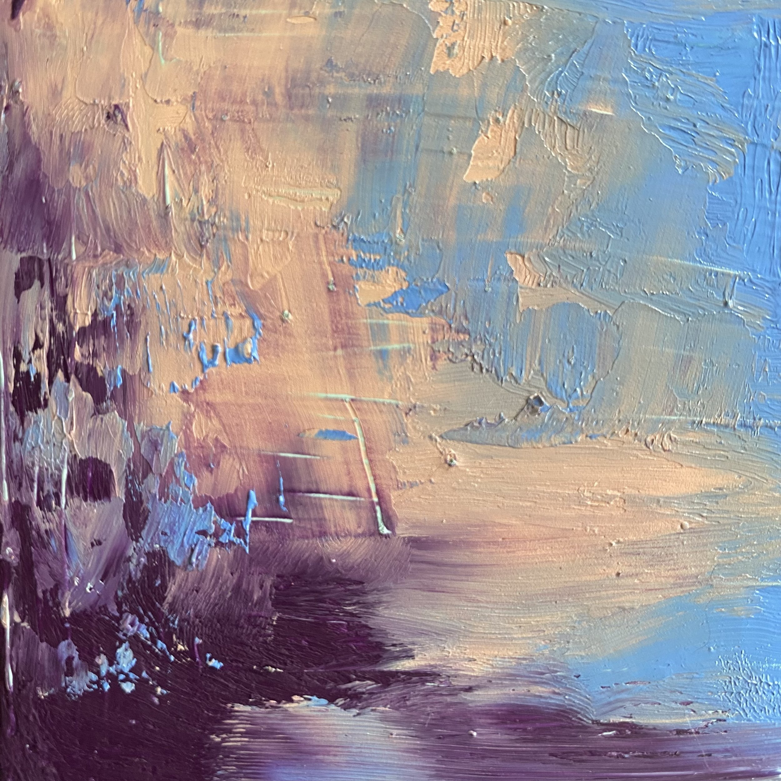 Prayers for Creatives No. 23 | 3x3 | Original Abstract Art