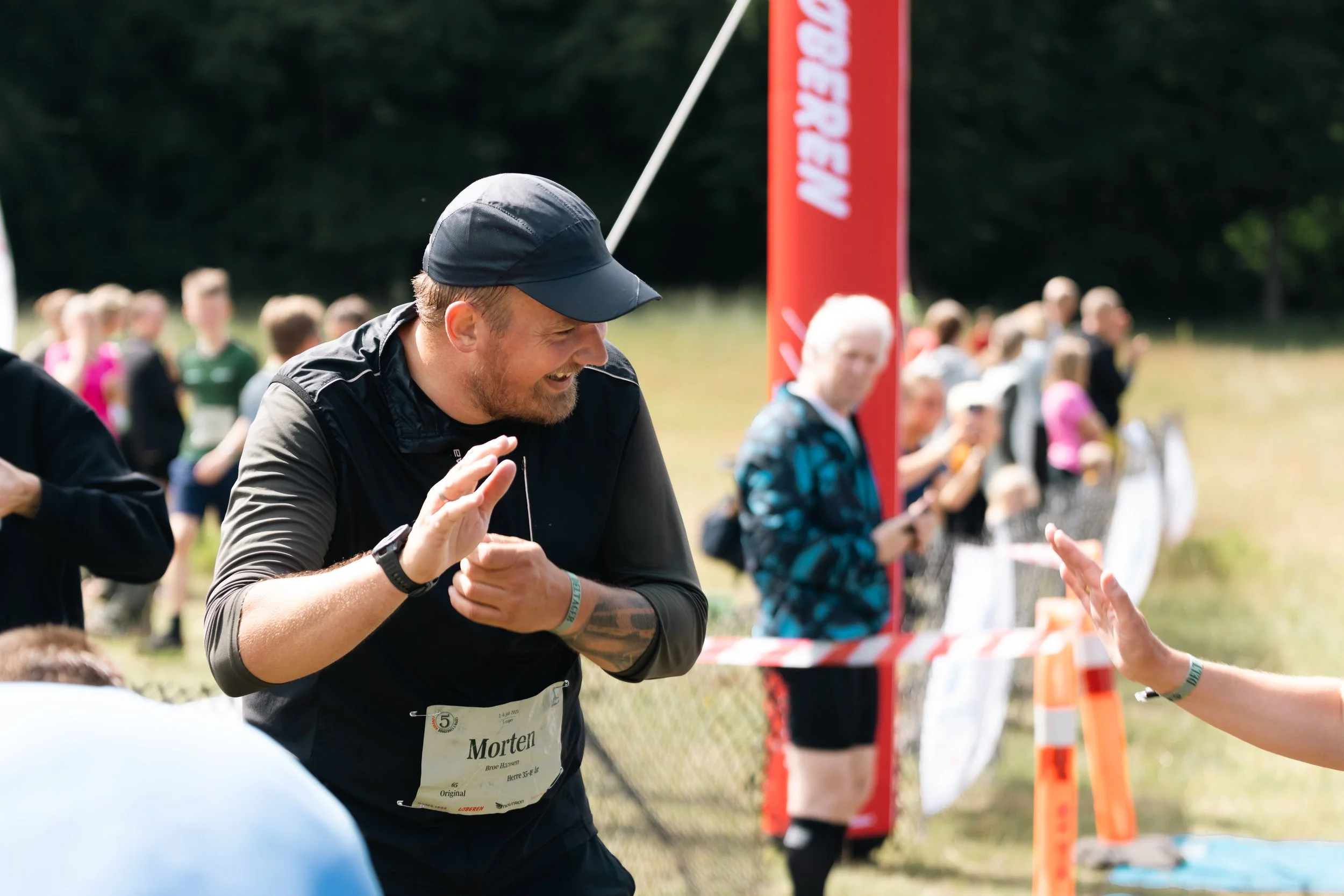 jagtstart etapeløb danmark kongernes femdages trail gribskov Løberen kongernes 5 dages etape løb nordsjælland sommeferie familie