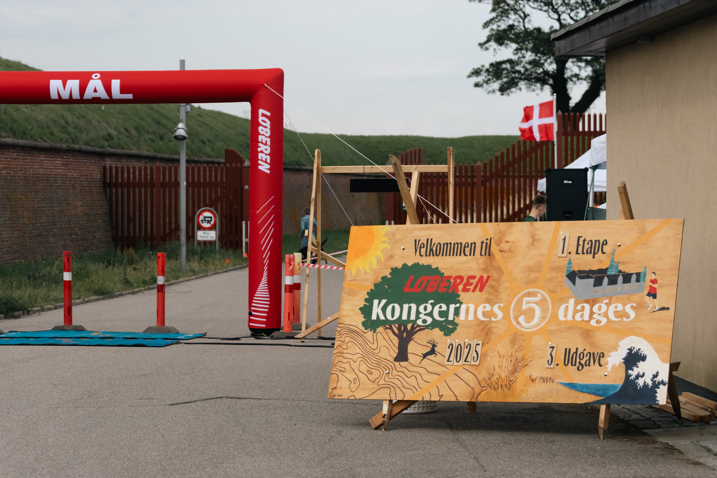 Løberen kongernes 5 dages etape løb nordsjælland