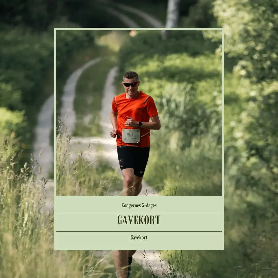 Løb Nordsjælland 2026 Kongernes 5-dages etapeløb gavekort