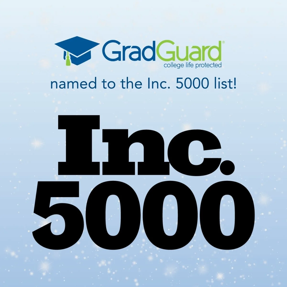 GradGuard Named to the Inc. 5000’s List of Fastest-Growing Private Companies