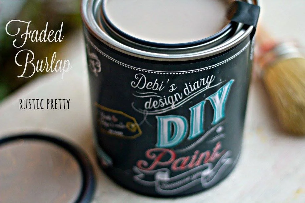 Faded Burlap Debi's DIY Paint