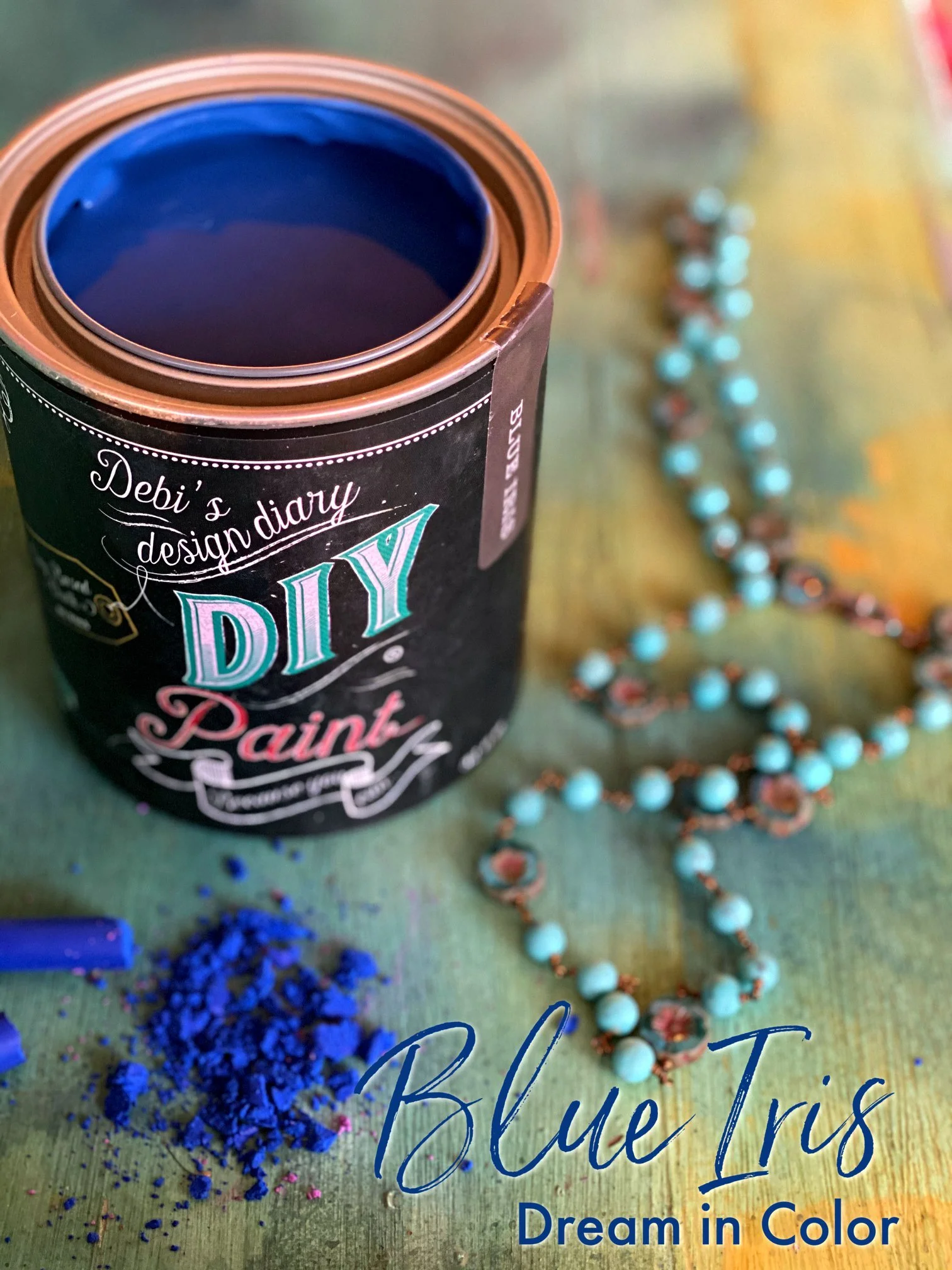 Blue Iris Debi's DIY Paint
