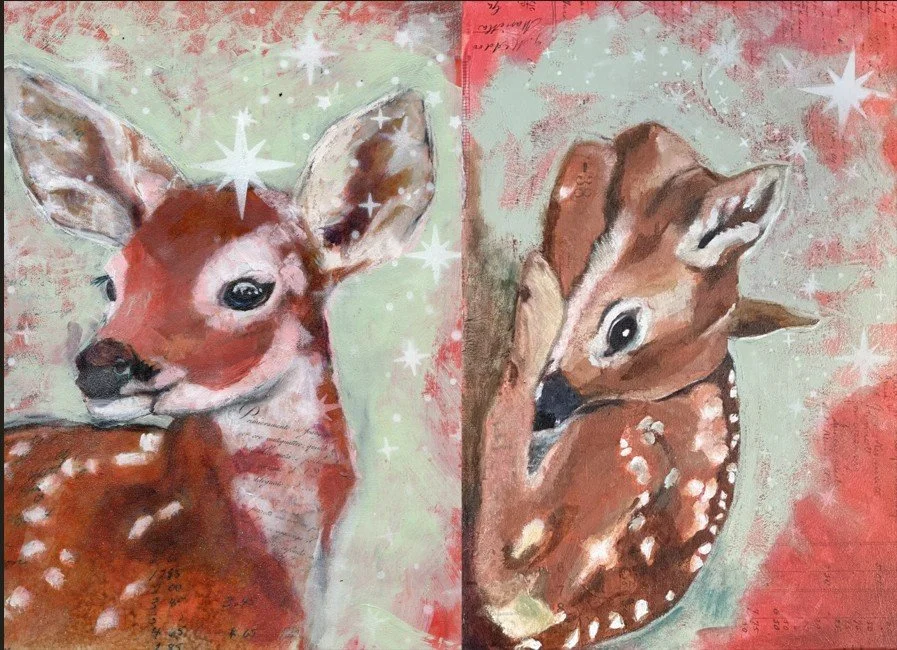 Oh Deer Decoupage Tissue
