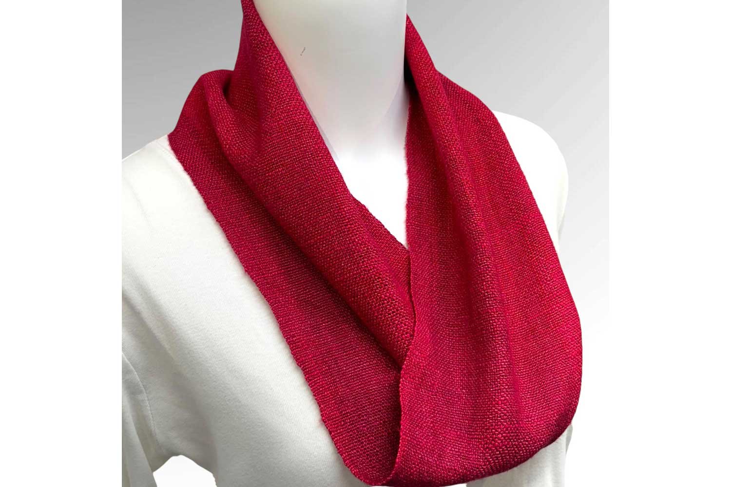 Mini Infinity Scarves by Hetty Friedman