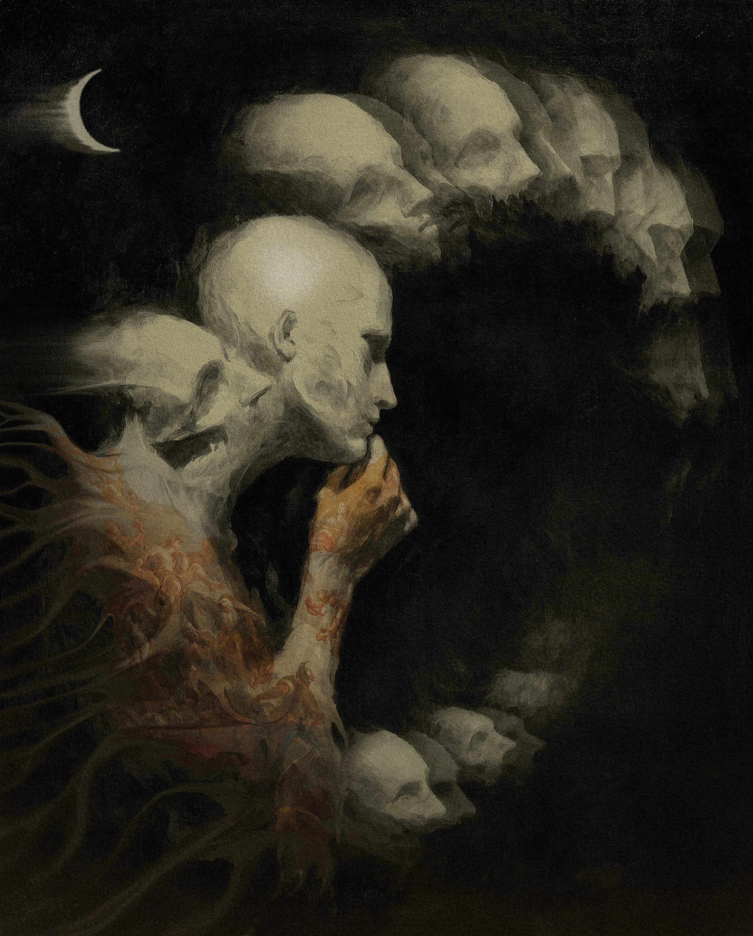 The shape of overthinking