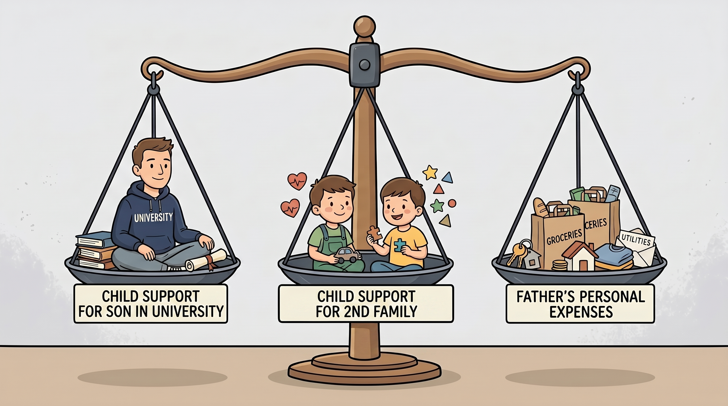 New Family, New Debt, Same Support Bill? Not Quite.