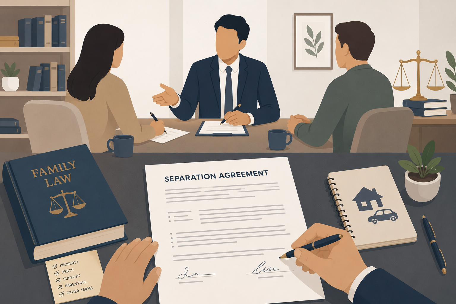 The "We'll Just Write It Ourselves" Separation Agreement (and Why It Can Cost You Later)