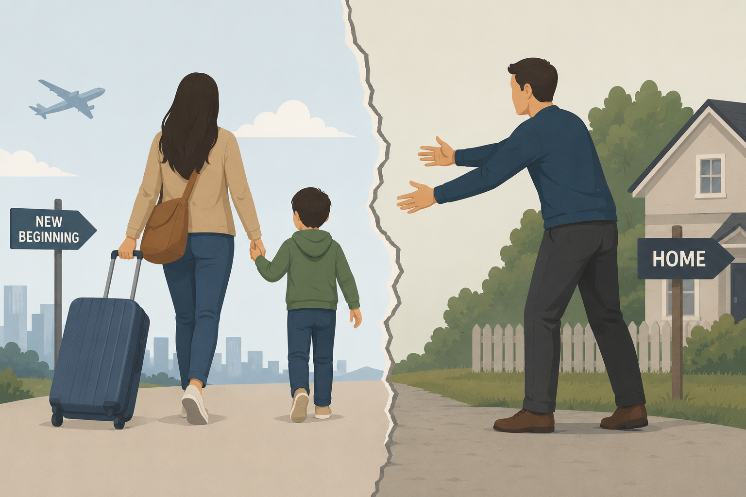 Thinking of Moving Away With the Kids? Read This Before You Pack a Box